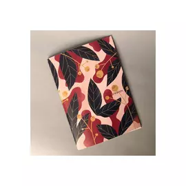 Тетрадь в клетку Second А5 24 л 90 г слоновая кость, сшивка, ламинация