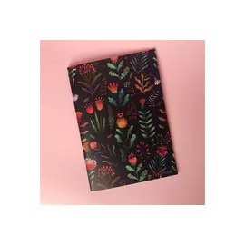 Тетрадь в клетку Spring А5 24 л 90 г слоновая кость, сшивка, ламинация