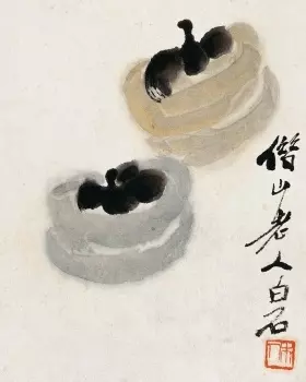 Тетрадь в линейку "Полное благополучие" Ци Байши