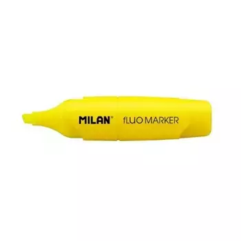 Текстовыделитель Milan "CAPSULE" флуоресцентный желтый