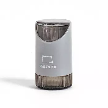 Точилка с контейнером Малевичъ, зеленая