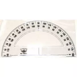 Транспортир Domingo Ferrer 13 см 180 градусов