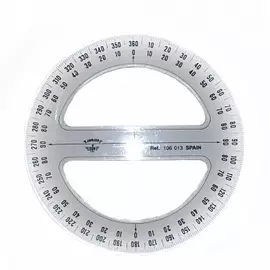 Транспортир Domingo Ferrer 13 см 360 градусов