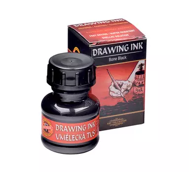 Тушь Koh-i-Noor 20 г на шелачной основе Черный