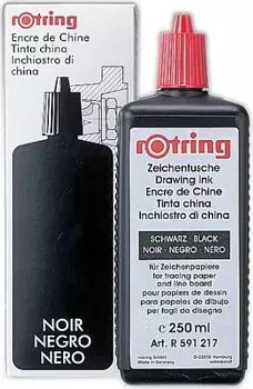 Тушь Rotring 250 мл, черный