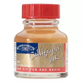 Тушь Winsor&amp;Newton 30 мл для каллиграфии Золото