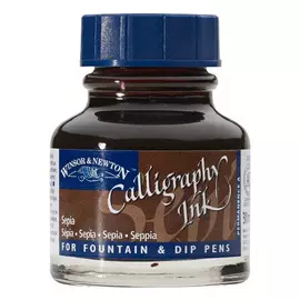 Тушь Winsor&amp;Newton "Calligraphy Inks" 30 мл Сепия