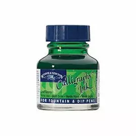 Тушь Winsor&Newton "Calligraphy Inks" 30 мл Зеленый лиственный