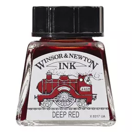Тушь Winsor&amp;Newton "Drawing Inks" 14 мл Насыщенно-красный
