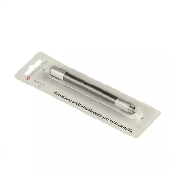 Удлинитель-держатель для карандаша двусторонний "Сонет", металл, черный