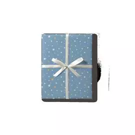 Упаковочная бумага "BLUE STARS" 2