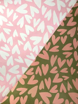 Упаковочная бумага двусторонняя "Лавлавлав"