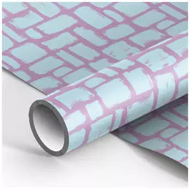 Упаковочная бумага глянцевая MESHU "Canvas" 70*100 см, 90 г