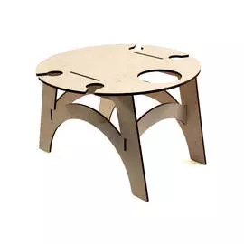 Заготовка для декорирования "Винный столик" 40х40х25 см