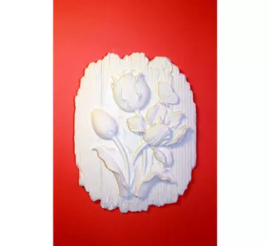Заготовка гипс Основа тюльпаны