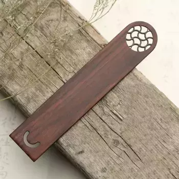 Закладка для книг "Оконные рисунки. Бегущие волны" (палисандр)