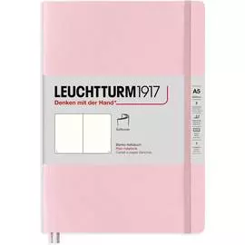 Записная книжка нелинованная Leuchtturm Composition В5 123 стр., мягкая обложка розовая