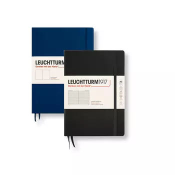 Записная книжка нелинованная Leuchtturm Master A4+ 235 стр., твердая обложка