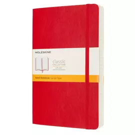 Записная книжка в линейку Moleskine "Classic Soft Expended" Large 13х21 cм 400 стр., мягкая обложка,