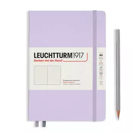 Записная книжка в точку Leuchtturm A5 251 стр., твёрдая обложка, сиреневый