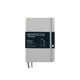 Записная книжка в точку Leuchtturm Paperback B6+ 192 стр, твердая обложка, светло-серая