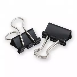 Зажим для бумаги Attache 15 мм черный