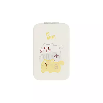 Зеркальце карманное складное MESHU "Cattower"