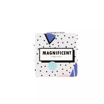 Зеркальце карманное складное MESHU "Magnificent"