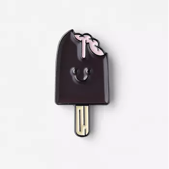 Значок эмалированный "Эскимо"