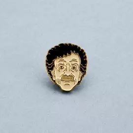 Значок эмалированный Курт Воннегут