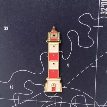 Значок эмалированный "Маяк Стирсудден"