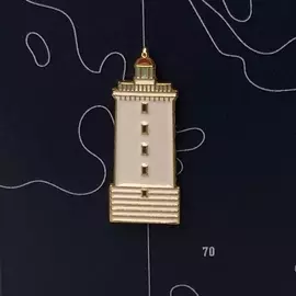 Значок эмалированный "Маяк Толбухин"