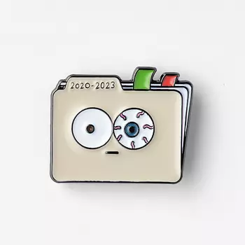 Значок эмалированный "Папка"