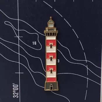 Значок эмалированный "Шепелевский маяк"