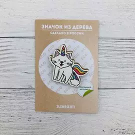 Значок "Farting CatCorn"