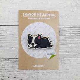 Значок "French bulldog"