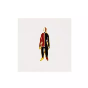 Значок металлический "Heart of Moscow" Avant-garde Малевич Спортсмены 1