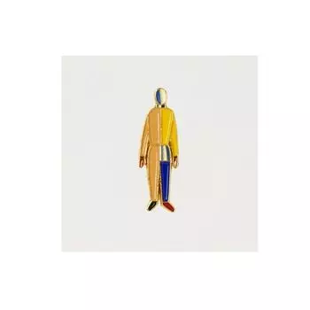 Значок металлический "Heart of Moscow" Avant-garde Малевич Спортсмены 2