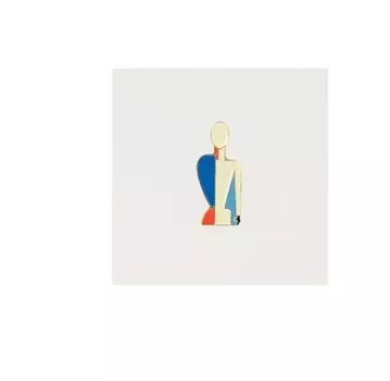 Значок металлический "Heart of Moscow" Avant-garde Малевич Торс