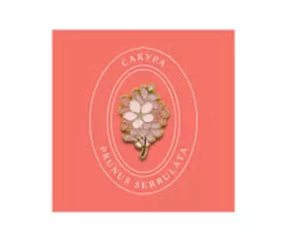 Значок металлический "Heart of Moscow" Сакура розовая