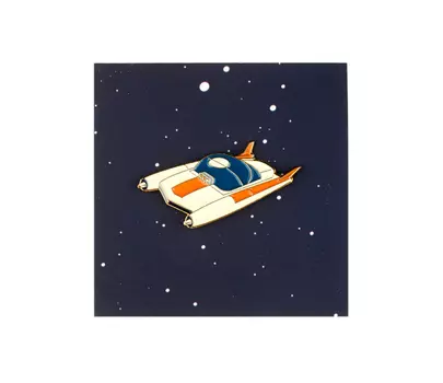 Значок металлический "Heart of Moscow" СПБ Корона