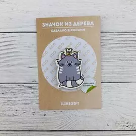 Значок "Queen Cat"