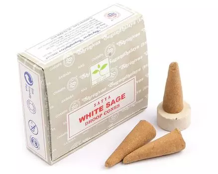 Ароматические чайные свечи White Sage Satya | Сатья 14г*12