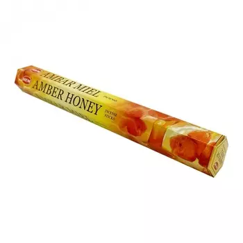 Благовоние Амбер мёд (Amber honey incense sticks) HEM | ХЭМ 20шт
