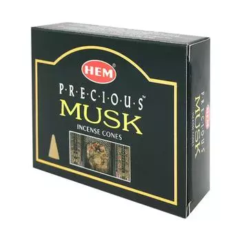 Благовоние конусы Мускус (Musk incense sticks) HEM | ХЭМ 10шт