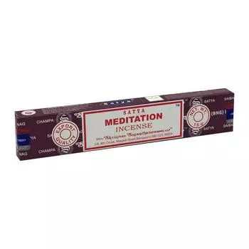 Благовоние Медитация (Meditation) Satya | Сатья 15г