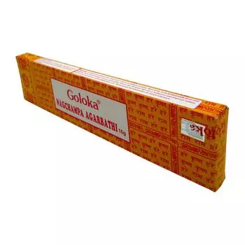 Благовоние НагЧампа (NagChampa incense sticks) Goloka | Голока 16г