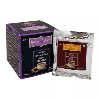 Чай Масала "Премикс" 3в1 (masala tea premix) Bharat Bazaar | Бхарат Базар 140г