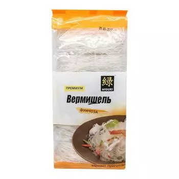 Фунчоза бобовая вермишель премиум Midori | Мидори 250г