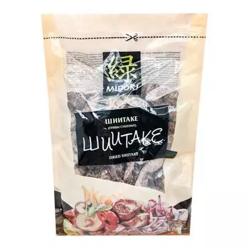 Грибы шиитаке сушеные (mushrooms) Midori | Мидори 150г